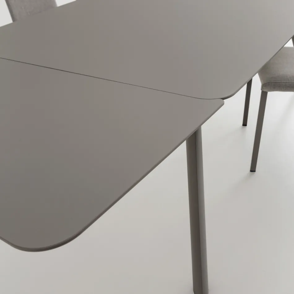 Tavolo da Pranzo Allungabile Fino a 280 cm in Fenix Made in Italy - Lingotto Viadurini