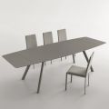 Tavolo da Pranzo Allungabile Fino a 280 cm in Fenix Made in Italy - Lingotto
