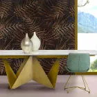 Tavolo da Pranzo Allungabile Fino a 294 cm in Gres Marmo Made in Italy - Macro Viadurini