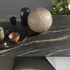 Tavolo da Pranzo Allungabile Fino a 298 cm in Ceramica Made in Italy - Anaconda Viadurini