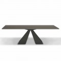 Tavolo da Pranzo Allungabile Fino a 300 cm in Fenix Made in Italy - Dalmata