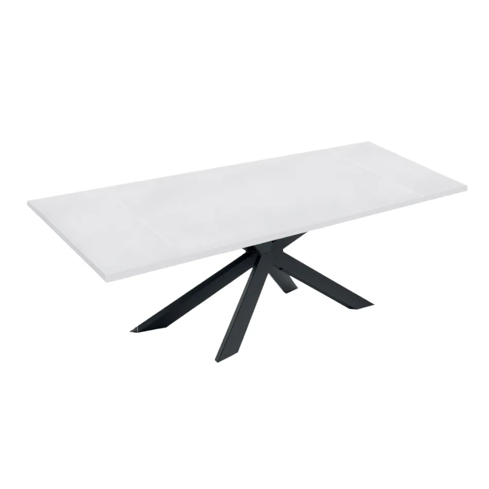 Tavolo da Pranzo Allungabile Fino a 300 cm in Laminato Made in Italy - Grotta Viadurini