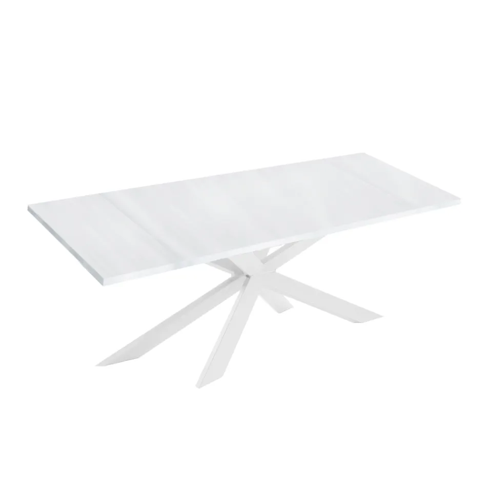 Tavolo da Pranzo Allungabile Fino a 300 cm in Laminato Made in Italy - Grotta Viadurini
