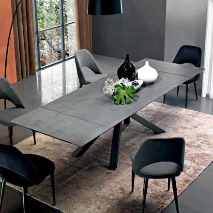 Tavolo da Pranzo Allungabile Fino a 300 cm in Laminato Made in Italy - Settimmio Viadurini