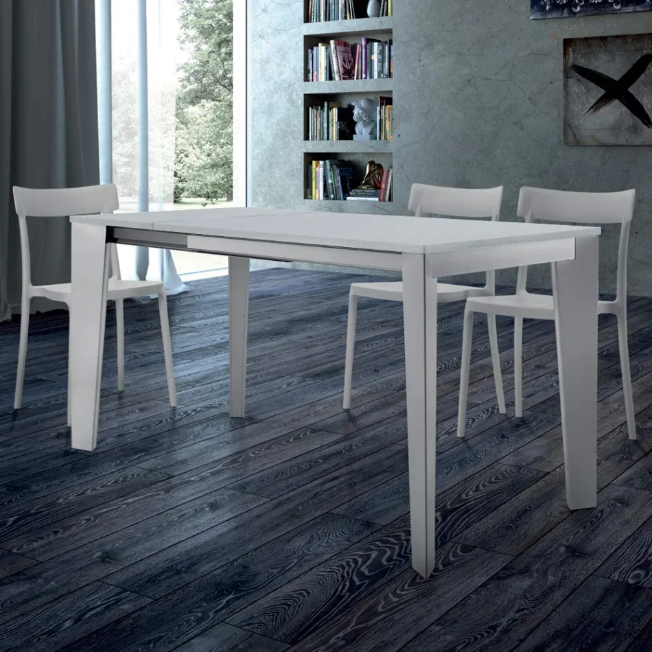 Tavolo da Pranzo Allungabile fino a 310 cm in Melaminico Made in Italy – Settanta Viadurini