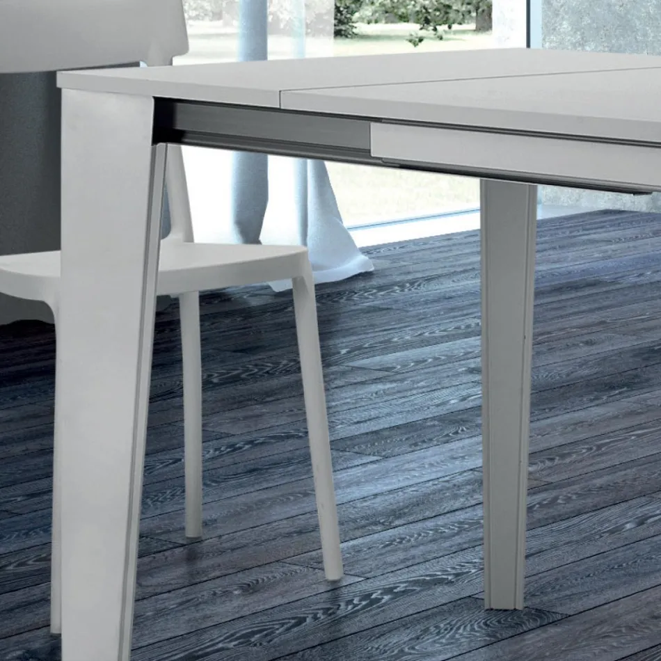 Tavolo da Pranzo Allungabile fino a 310 cm in Melaminico Made in Italy – Settanta Viadurini