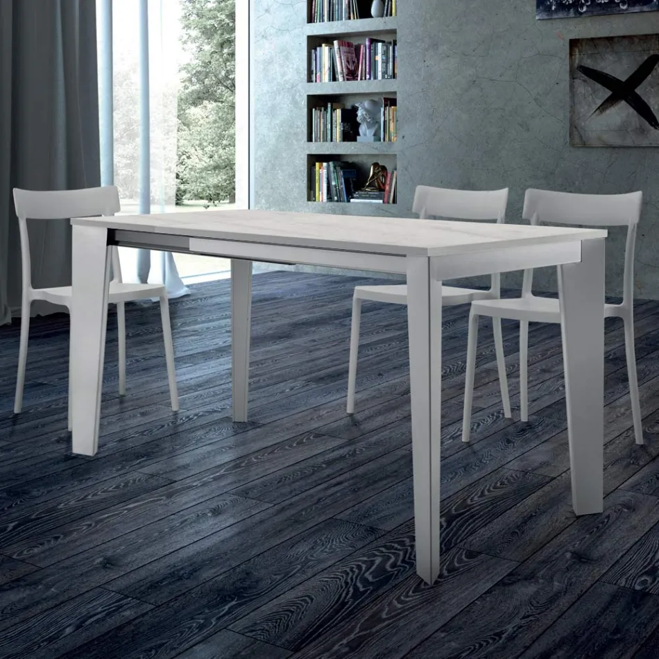 Tavolo da Pranzo Allungabile fino a 310 cm in Melaminico Made in Italy – Settanta Viadurini