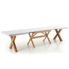 Tavolo da Pranzo Allungabile Fino a 315 cm in Legno Massello - Massimo Viadurini