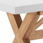 Tavolo da Pranzo Allungabile Fino a 315 cm in Legno Massello - Massimo Viadurini