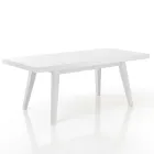 Tavolo da Pranzo Allungabile Fino a 315 cm in Mdf e Legno Massello - Paolo Viadurini