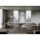 Tavolo da Pranzo Allungabile Fino a 440 cm di Design Made in Italy - Rally Viadurini