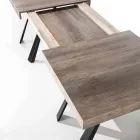 Tavolo da Pranzo Allungabile Fino a 500 cm con Piano in Nobilitato - Raimondo Viadurini