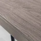 Tavolo da pranzo allungabile in legno rovere L315cm made Italy Oncino Viadurini