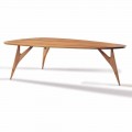 Tavolo da Pranzo, Artigianale, in Legno Massello di Noce Made in Italy - Nocino