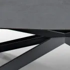 Tavolo da Pranzo con Piano a Botte in Laminato HPL Made in Italy - Grotta Viadurini