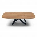 Tavolo da Pranzo con Piano a Botte in Laminato HPL Made in Italy - Settimmio