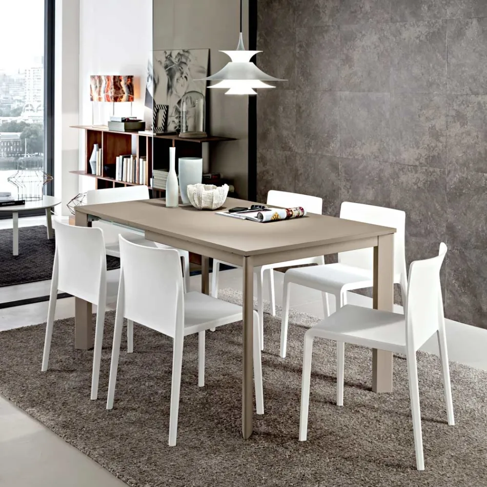 Tavolo da Pranzo in Fenix Allungabile Fino a 232 Made in Italy - Bavaria Viadurini