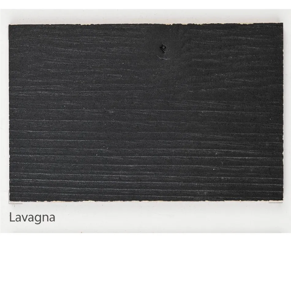 Tavolo da Pranzo in Legno Rovere e Metallo Color Rame Nuvolato Made in Italy - Patty Viadurini