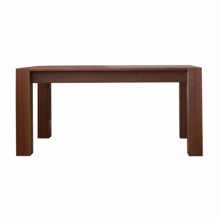 Tavolo design allungabile fino a 260cm in legno rovere canaletto Jacob Viadurini