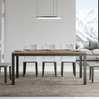 Tavolo Design con Piano in Legno Allungabile Fino a 440 cm Made in Italy - Foxy Viadurini