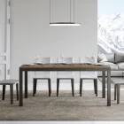Tavolo Design con Piano in Legno Allungabile Fino a 440 cm Made in Italy - Foxy Viadurini