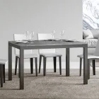 Tavolo Design con Piano in Legno Allungabile Fino a 440 cm Made in Italy - Foxy Viadurini