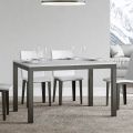 Tavolo Design con Piano in Legno Allungabile Fino a 440 cm Made in Italy - Foxy