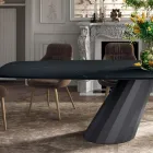 Tavolo Fisso con Piano a Botte in Laminato Made in Italy - Pantaloni Viadurini