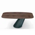 Tavolo Fisso con Piano a Botte in Laminato Made in Italy - Pantaloni Viadurini