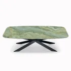 Tavolo Fisso in Ceramica in Diverse Finiture e Misure Made in Italy - Grotta  Viadurini