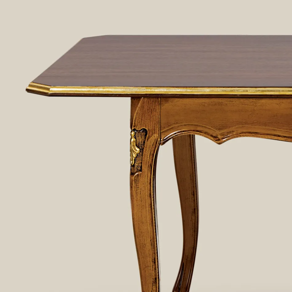 Tavolo in Legno Allungabile 280 cm Stile Classico Made in Italy - Majesty Viadurini