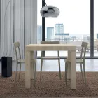 Tavolo in Legno Laminato Allungabile Fino a 470 cm Made in Italy – Gordito Viadurini