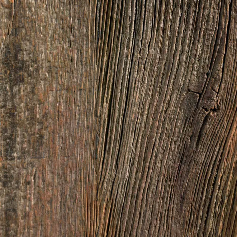 Tavolo in legno massello di design realizzato in Italia Zerba Viadurini