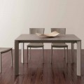 Tavolo in vetroceramica allungabile a libro fino a 240 cm Terni