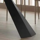 Tavolo Moderno Allungabile Fino a 260/280 cm in Legno e Metallo - Teramo Viadurini