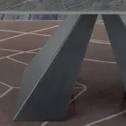 Tavolo Moderno Allungabile Fino a 278 cm in Ceramica Made in Italy – Dalmata Viadurini