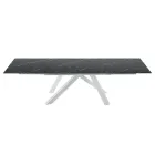 Tavolo Moderno Allungabile Fino a 278 cm in Ceramica Made in Italy – Settimmio Viadurini