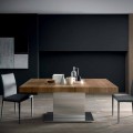 Tavolo Moderno Allungabile Fino a 480 cm in Legno Made in Italy - Michael