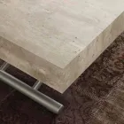 Tavolo o tavolino allungabile con piano in nobilitato Palau Viadurini