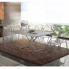 Tavolo o tavolino allungabile in nobilitato di design Nuoro Viadurini