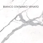 Tavolo Pranzo con Piano Rotondo in Gres Porcellanato Made in Italy - Emilio Viadurini