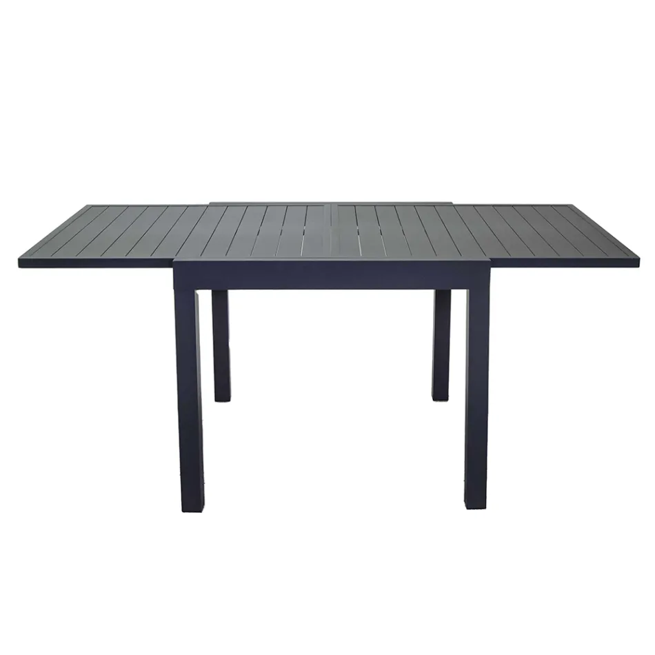 Tavolo Quadrato Allungabile a 180 cm Realizzato in Alluminio - Pennarello Viadurini