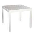 Tavolo Quadrato Allungabile a 180 cm Realizzato in Alluminio - Pennarello