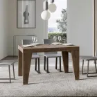 Tavolo Quadrato Allungabile a 440 cm in Legno Made in Italy - Fiore Viadurini