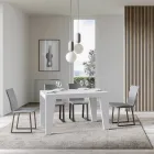 Tavolo Quadrato Allungabile a 440 cm in Legno Made in Italy - Fiore Viadurini