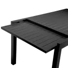 Tavolo Rettangolare Allungabile a 210 cm Realizzato in Alluminio - Pennarello Viadurini