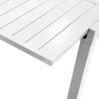 Tavolo Rettangolare Allungabile a 210 cm Realizzato in Alluminio - Pennarello Viadurini