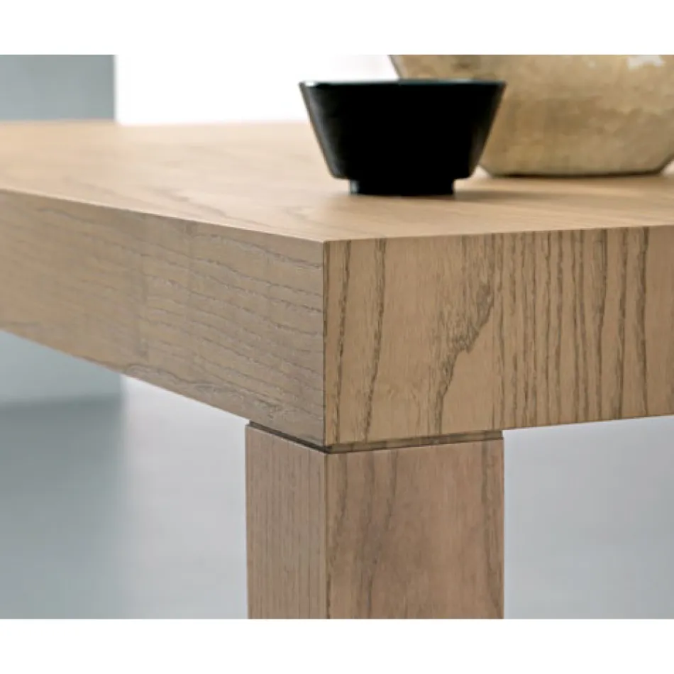 Tavolo Rettangolare Allungabile a 300 cm o 340 cm in Legno - Passoa Viadurini