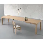 Tavolo Rettangolare Allungabile a 300 cm o 340 cm in Legno - Passoa Viadurini