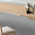 Tavolo Rettangolare Allungabile a 300 cm o 340 cm in Legno - Passoa Viadurini